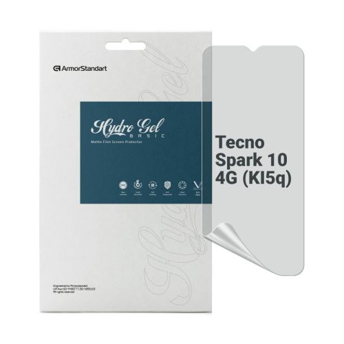 Плівка захисна Armorstandart Matte Tecno Spark 10 4G (KI5q) (ARM67791)