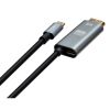 Кабель мультимедійний USB-C to DisplayPort 1.5m v1.4 8K60Hz PD 100W port Vinga (VCPVCCD1415PD) - Зображення 1