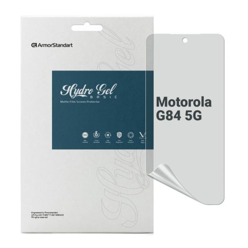 Пленка защитная Armorstandart Matte Motorola G84 5G (ARM70893)