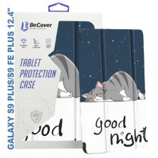 Чехол для планшета BeCover Smart Case Samsung Tab S9 Plus (SM-X810/SM-X816)/S9 FE Plus (SM-X610/SM-X616) 12.4 Good Night (710378)