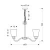 Люстра Candellux SCHUBERT (35-74249) - Зображення 1