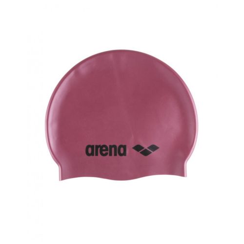 Шапка для плавання Arena Classic Silicone 91662-108 червоний, чорний Уні OSFM (3468337331384)