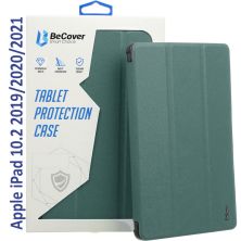 Чехол для планшета BeCover Tri Fold Hard Apple iPad 10.2 2019/2020/2021 Dark Green (709656) (709656)