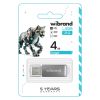 USB флеш накопитель Wibrand 4GB Cougar Silver USB 2.0 (WI2.0/CU4P1S) - Изображение 1