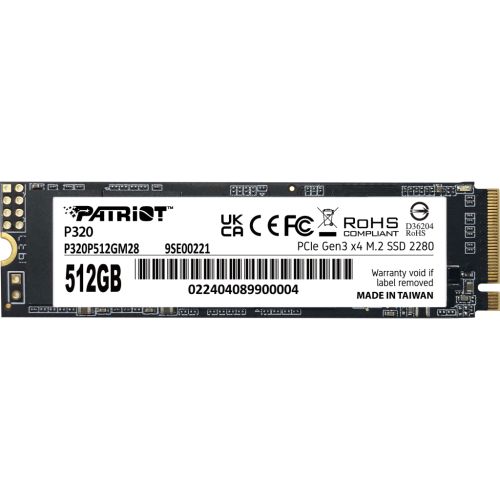 Накопитель SSD M.2 2280 512GB Patriot (P320P512GM28)