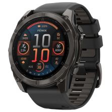 Смарт-годинник Garmin fenix 8 51mm,AMOLED,Saph,CrbnGryTi/Blk,Blk/PebbleGryBnd (010-02905-21)