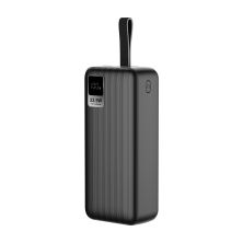 Батарея универсальная ColorWay 30 000 mAh PD/18W, QC3.0/22.5, Digital Display, Black (CW-PB300LPC5BK-PDD)