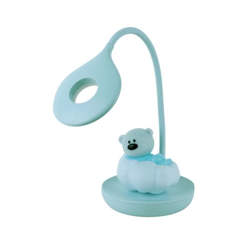 Настольная лампа Kite Cloudy Bear LED с аккумулятором, зеленая (K24-493-2-4)