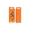 Кабель мультимедійний Lightning to 3.5mm M 1.0m silicone black BOROFONE (6941991101045) - Зображення 2