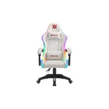 Кресло игровое Defender Energy RGB White (64557)