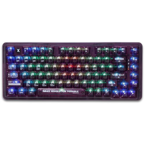 Клавиатура Thunderobot K75 TKL RGB Tri-mode Violet Mist Moon Switch Purple (6932066305550)