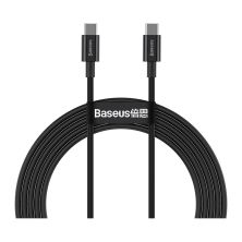 Дата кабель USB-C to USB-C 2.0m 100W black Baseus (CATYS-C01)