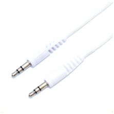 Кабель мультимедийный 3.5mm M to 3.5mm M 1.0m white XQISIT (4029948026954)