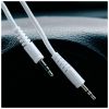 Кабель мультимедійний 3.5mm M to 3.5mm M 1.0m white XQISIT (4029948026954) - Зображення 1