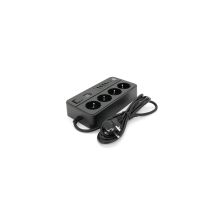 Сетевой фильтр питания Voltronic G13H, 3000W, 4 роз, 4USB 3,2А, 2 Type-C, 2м Black (YT-G13H)