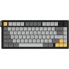 Клавіатура Ajazz AF82 Wireless/Bluetooth/USB UA Black/Gray/Yellow (AF82-BGY) - Зображення 1