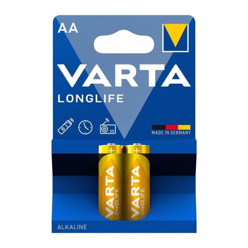 Батарейка Varta AA Longlife щелочная * 2 (04106101412)