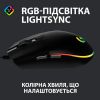 Мишка Logitech G102 Lightsync Black (910-005823) - Зображення 1