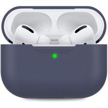 Чохол для навушників MakeFuture Apple AirPods Pro Silicone Blue (MCL-AAPBL)