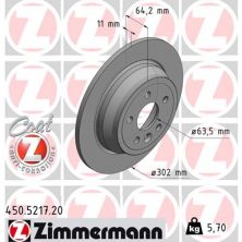 Тормозной диск ZIMMERMANN 450.5217.20