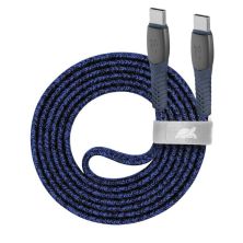 Дата кабель USB-C to USB-C 1.2m USB 2.0 3А 60W blue RivaCase (PS6105 BL12)