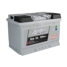 Аккумулятор автомобильный AutoPart 78 Ah/12V  Silver (ARL078-S037)