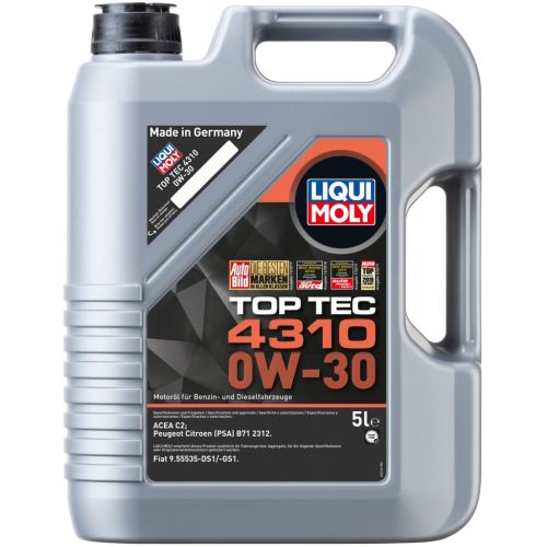 Моторна олива Liqui Moly Top Tec 4310 0W-30 5л. (2362)