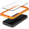 Скло захисне Spigen Apple iPhone 15 Plus Glas.tR AlignMaster FC Black (2P) (AGL06886) - Зображення 1