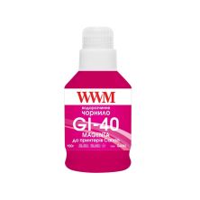 Чорнило WWM Canon GI-40 для G5040/G6040 190г Magenta (KeyLock) (G40M)