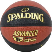 Мяч баскетбольный Spalding Advanced Grip Control чорний, помаранчевий Уні 7 76872Z (689344405520)