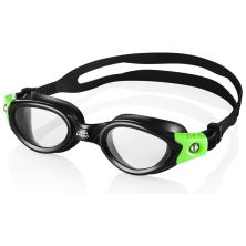 Очки для плавания Aqua Speed Pacific 015-38 6647 чорний, зелений OSFM (5908217666475)