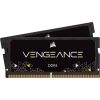 Модуль пам'яті для ноутбука SoDIMM DDR4 32GB (2x16GB) 3200 MHz Vengeance Corsair (CMSX32GX4M2A3200C22) - Зображення 1