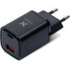 Зарядное устройство Vinga USB-C PD30W + USB-A QC30W Display 33W Max (VCR30ACDB) - Изображение 1