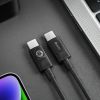 Дата кабель USB-C to USB-C 1.5m GravaStar (GRAVASTARTC_BLK) - Зображення 1