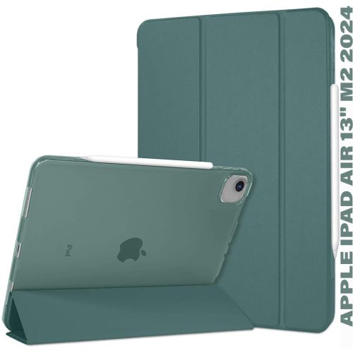 Чехол для планшета Armorstandart Tri Fold Hard Apple iPad Air 13 M2 2024 Dark Green (711723)