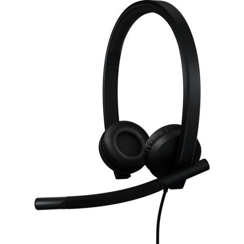 Наушники Logitech H570e Corded for Business Stereo Teams USB-C Black (981-001431)