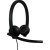 Наушники Logitech H570e Corded for Business Stereo Teams USB-C Black (981-001431) - Изображение 1