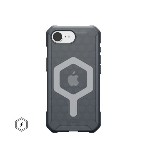 Чохол до мобільного телефона UAG iPhone 16E (4th Gen 2025) Essential Armor MagSafe Ash (114496113131)