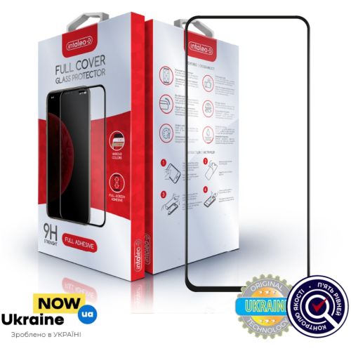 Стекло защитное Intaleo Full Glue Xiaomi Mi 11 Pro Black (1283126521164)