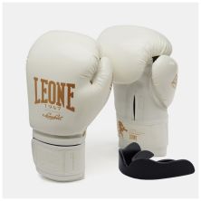 Боксерские перчатки Leone GN059W White/Gold 12 унцій (GN059W_White_12oz)