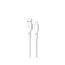 Дата кабель USB 2.0 AM to Micro 5P 1.0m 2.4A XO (CB-23UM)