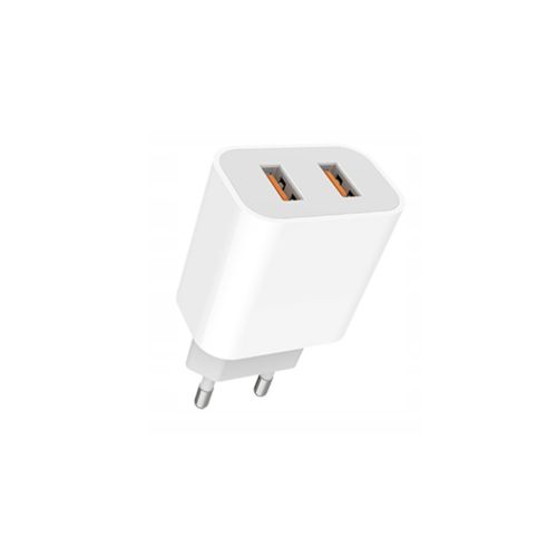 Зарядное устройство Denmen 2xUSB 2.4A white (DM-DC05-WH)