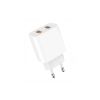 Зарядное устройство Denmen 2xUSB 2.4A white (DM-DC05-WH) - Изображение 1