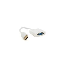 Перехідник HDMI M to VGA F 0.1m 4K/2K white Voltronic (YT-C-HDMI(M)/VGA(F)-W) Перехідник HDMI M to VGA F 0.1m 4K/2K white Voltronic (YT-C-HDMI(M)/VGA(F)-W)