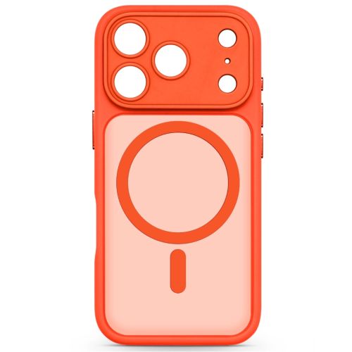 Чохол до мобільного телефона Armorstandart Lush MagCase Apple iPhone 17 Pro Orange (ARM87492) Чохол до мобільного телефона Armorstandart Lush MagCase Apple iPhone 17 Pro Orange (ARM87492)