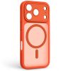 Чохол до мобільного телефона Armorstandart Lush MagCase Apple iPhone 17 Pro Orange (ARM87492) Чохол до мобільного телефона Armorstandart Lush MagCase Apple iPhone 17 Pro Orange (ARM87492) - Зображення 1