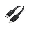 Дата кабель USB-C to Lightning 2.0m 20W black Essager (EXCTL-CGA01) - Изображение 1