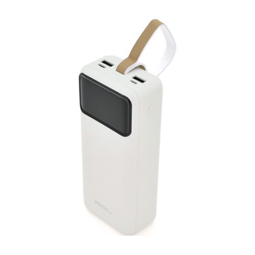 Батарея універсальна ACL 30000mAh, TypeC + Micro, White (PW-88W)