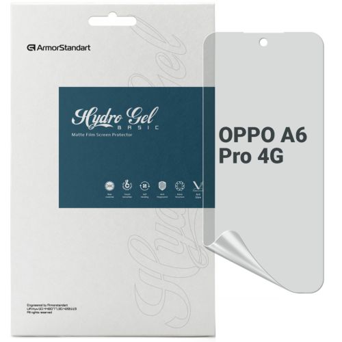 Пленка защитная Armorstandart hydrogel Matte OPPO A6 Pro 4G (ARM89181) Пленка защитная Armorstandart hydrogel Matte OPPO A6 Pro 4G (ARM89181)