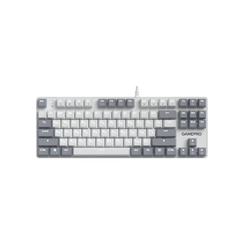 Клавиатура GamePro Genesis Metallic MK110W Outemu Red Switch USB UA White (MK110W)